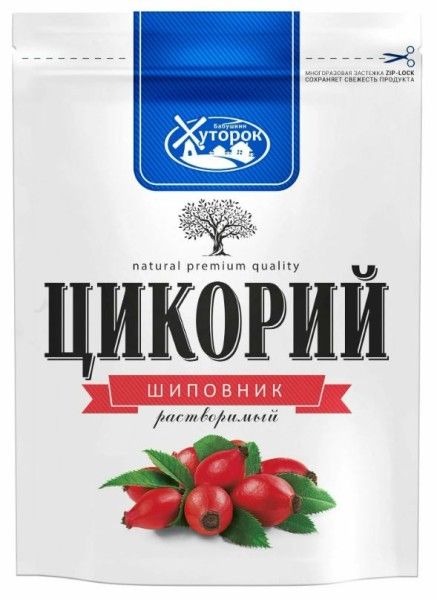 Изображение товара Цикорий с шиповником Бабушкин Хуторок 100г Цикорий с шиповником Бабушкин Хуторок 100г фотография