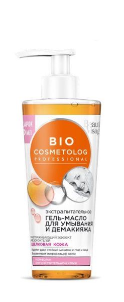Изображение товара Bio Cosmetolog Экстра питательное гель-масло для умывания и демакияжа 270мл Bio Cosmetolog Экстра питательное гель-масло для умывания и демакияжа 270мл фотография