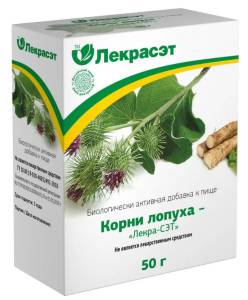 Лопух, корень, 50 г (Лекра-сэт)