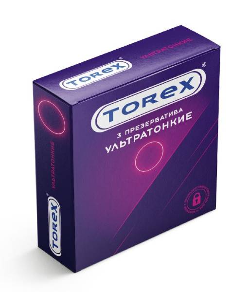 Изображение товара Презервативы Torex ультратонкие 3шт Презервативы Torex ультратонкие 3шт фотография