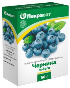 Черника (побеги) чайный напиток, 50 г
