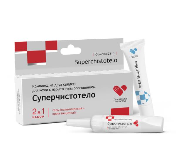 Гель Суперчистотело набор 2в1 Две линии 10мл фотография