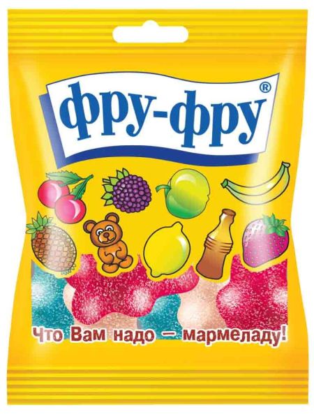 Изображение товара Мармелад фру-фру медвежата-тянучки 30г Мармелад фру-фру медвежата-тянучки 30г фотография